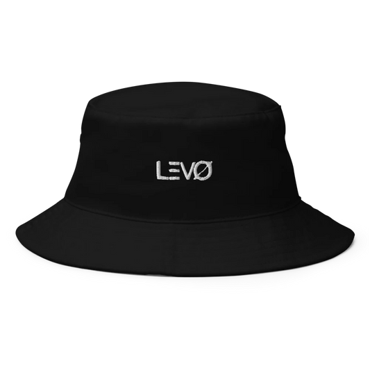 LÉVO Signature Bucket Hat – Baumwollhut im minimalistischen Streetwear-Stil