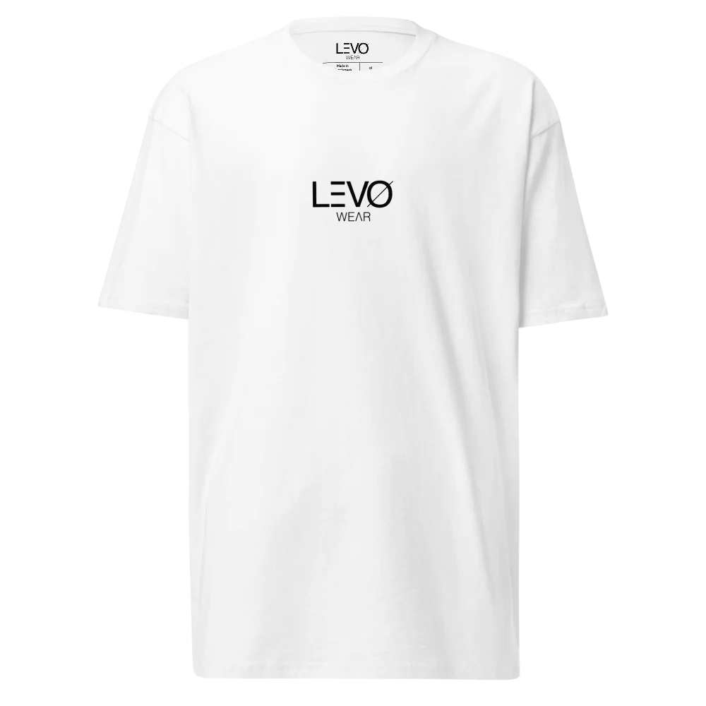 LÉVO Heavy TEE „Rune“ – Premium Herren T-Shirt mit Struktur