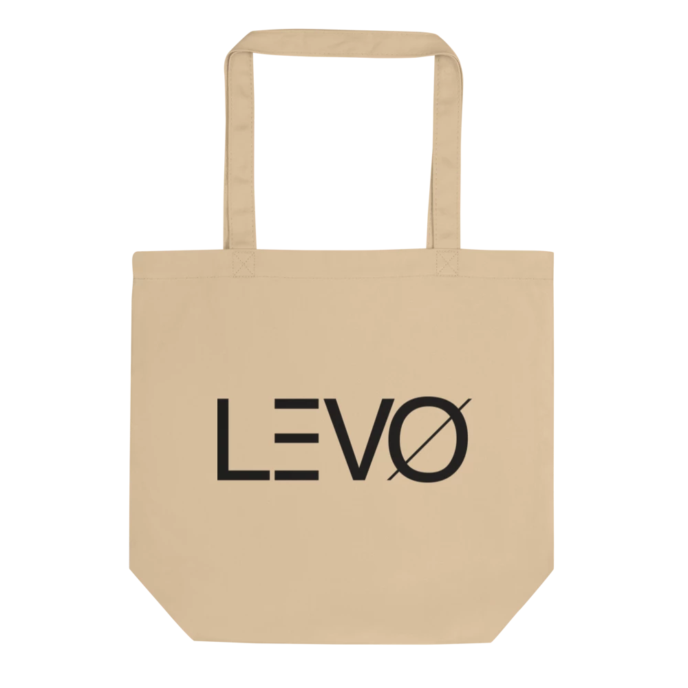 LÉVO Signature Eco Tote Bag – Nachhaltige Tragetasche aus Bio-Baumwolle