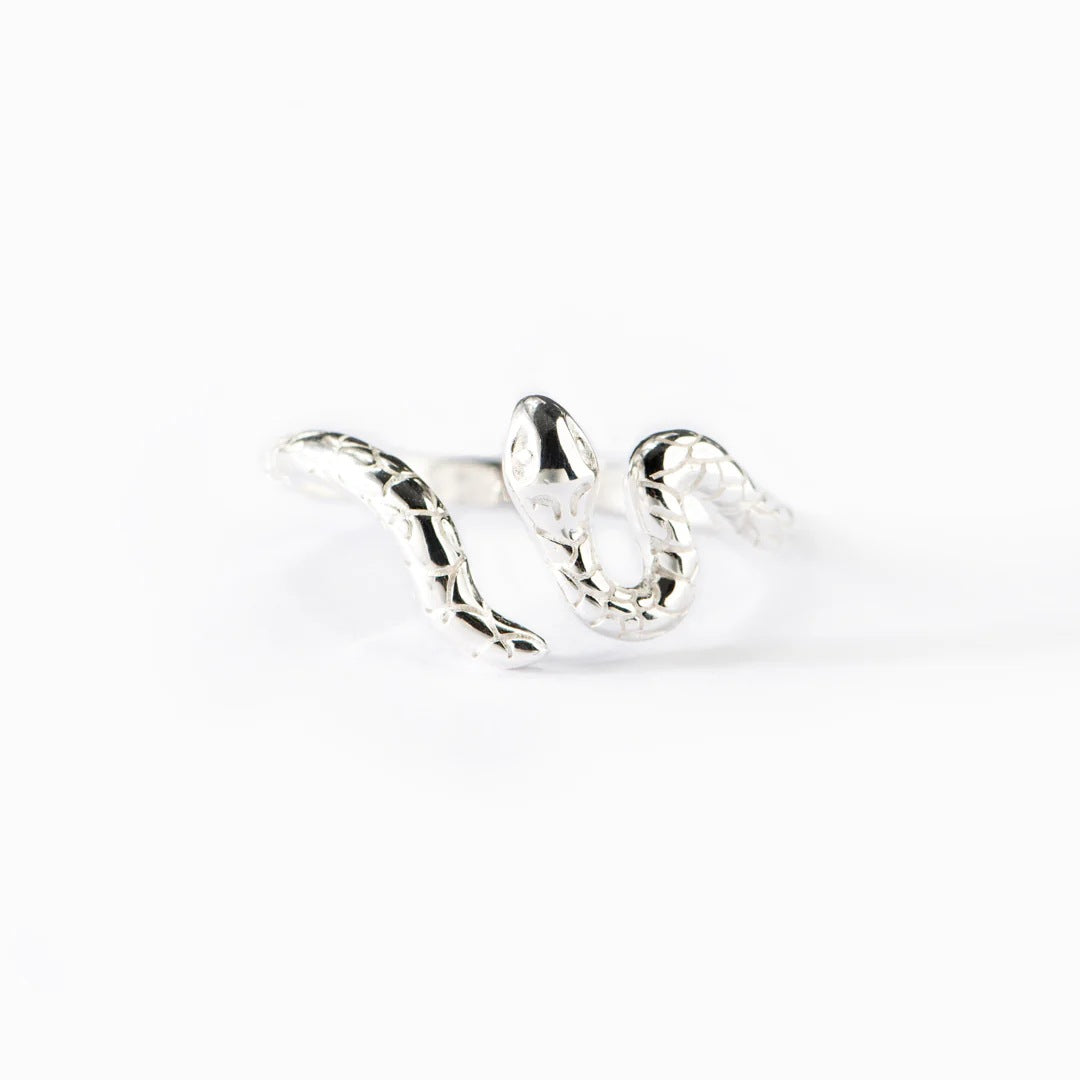 Ring „Nahara“ – Schlangenring aus 925er Sterling Silber