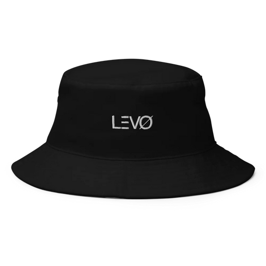 LÉVO Signature Bucket Hat – Baumwollhut im minimalistischen Streetwear-Stil