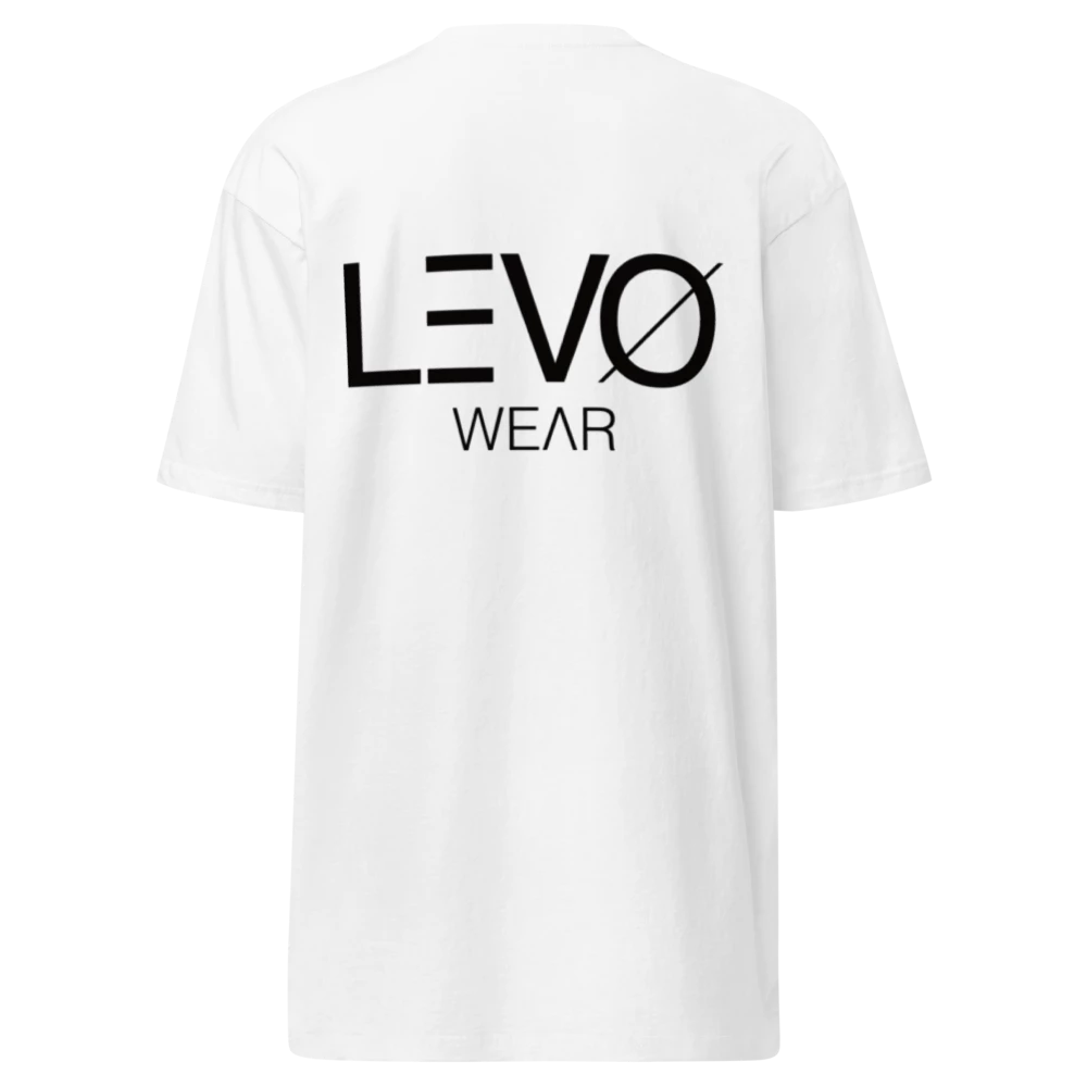LÉVO Heavy TEE „Rune“ – Premium Herren T-Shirt mit Struktur